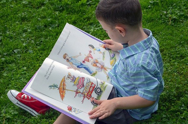 child reading