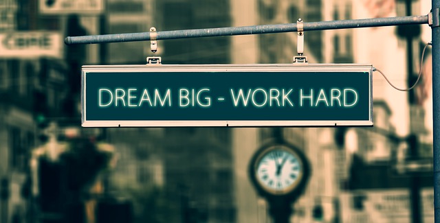 dream big sign