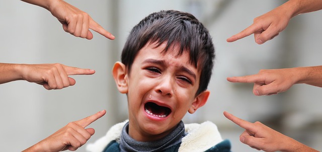 image of child being bullied