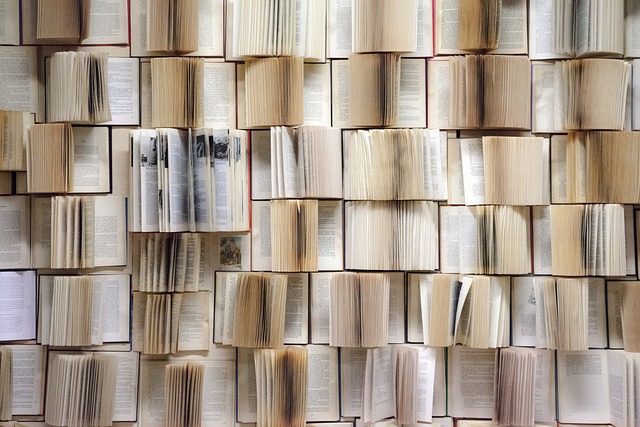 book wall