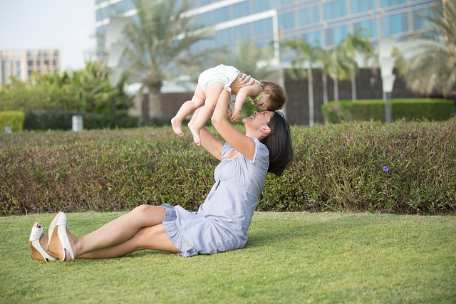 mother and baby