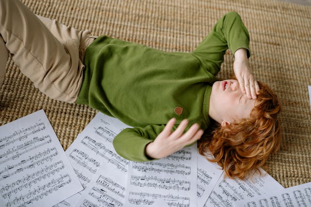 child overwhelmed